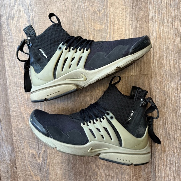 Nike Air Presto Mid x Acronym Bamboo Black